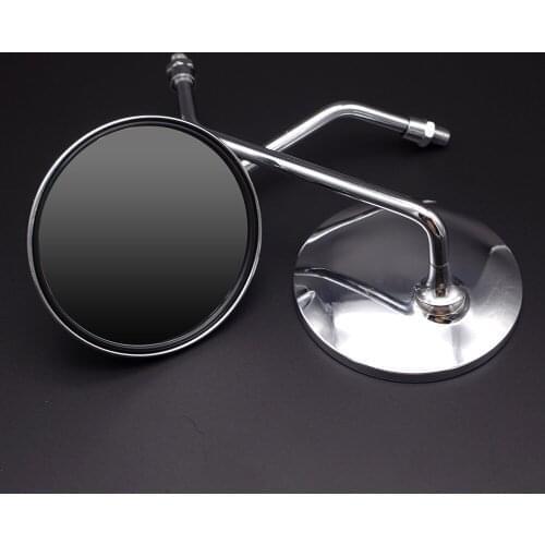 For Yamaha Ybr 125cc Benelli Stels 600 Honda Cb500 Kawasaki Kx Motorcycle Mirror Racing Sport Bike Rear View Mirror #z27