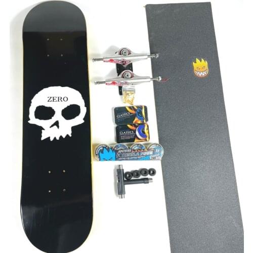 Zero 7-Layer Canadian Color Maple High Professional Skateboard Double Rocket Multi-Size 7.75 7.8 8.0 8.125 8.25/8.375/8.5 Inch