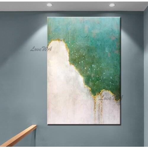 100% Hand-painted Simple Abstract Canvas Oil Painting Wall Art Newest Home Decoration Large Size Paintings Art For Living Room