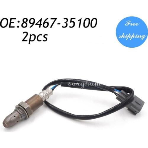 2PCS Oxygen Air Fuel Ratio Sensor For Toyota Land Cruiser Prado Lexus 89467-35100