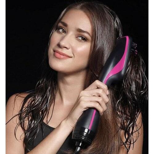 2 in 1 Massage hair dryer comb Airbag massage comb anions hair straightener brush