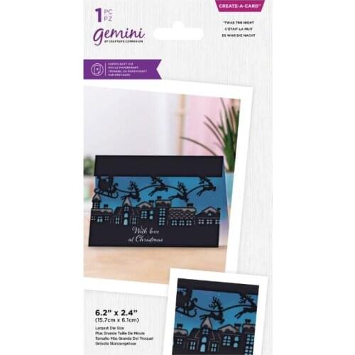 2021 AliliArts Metal Cutting Dies Twas the Night diy Scrapbooking Photo Album Decorative Embossing PaperCard Crafts Die