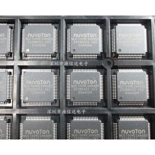 5PCS NUC100RE3AN microcontroller NUVOTON LQFP-64 brand new original price consultation shall prevail