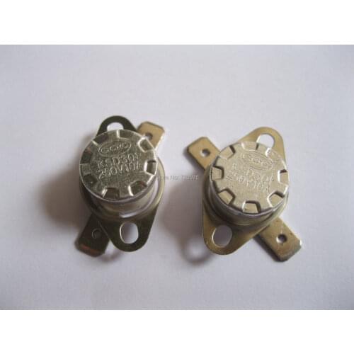 5 pcs Temperature Switch Thermostat 200 Degree N.C. KSD