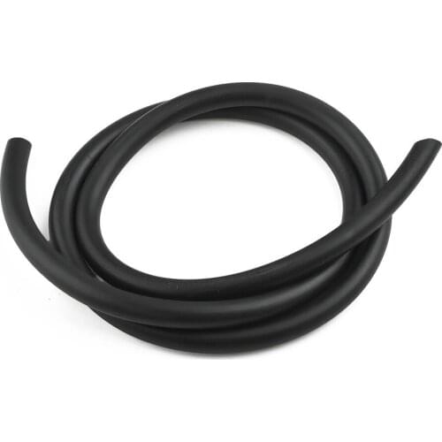 6mm 1/4" ID Full Silicone Fuel Air Vacuum Hose Line Motorcycle Fuel Filter Motorbike Dirt Hose Line Petrol Pipe 1 Meter Black