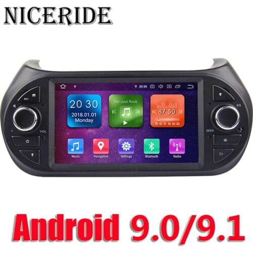 Android 9.0 9.1 Car dvd Stereo Radio GPS Navigation For Fiat Fiorino Qubo Citroen Nemo Peugeot Bipper 2008-2010 2015 Multimedia