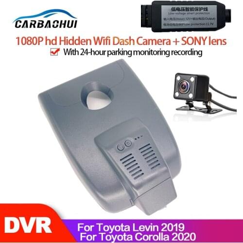 Car driving recorder hd 1080P For Toyota Levin 2019 Corolla 2020 Car DVR Wifi Video Recorder Dash Cam Camera Novatek 96658