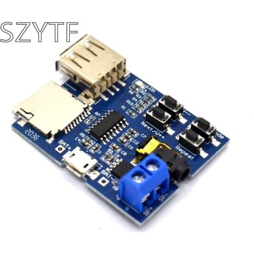 Voice so bluetooth audio power amplifier module plugins u disk MP3 decoding player voice amplifier module module