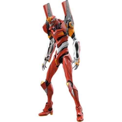18cm Bandai RG EVA Unit 2 Asuka Unit 2 Evangelion Assembled Model Action Figure Collectible Model 14 Years Old Day Gift