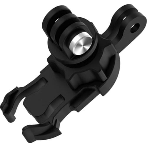 360 Degree Rotation Double J-hook Buckle Base Motorcycle Helmet Quick Release Mount For GoPro 9 8 for Insta360 Action Camera