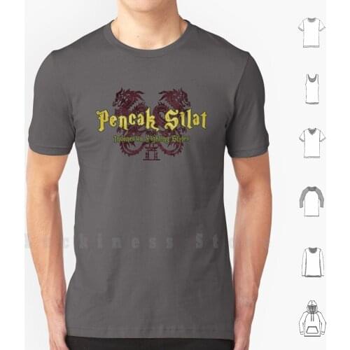 Pencak Silat T Shirt Cotton Men DIY Print Martial Arts Mixed Martial Arts Indonesia Fighting Sports Ulitmate Fighting
