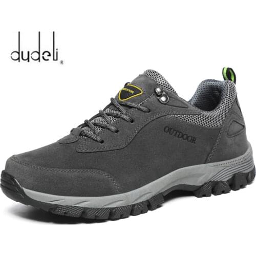 Outdoor Men Hiking Shoes 2020 Waterproof Breathable Tactical Combat Army Boots Desert Training Sneakers Anti-Slip Trekking Shoes