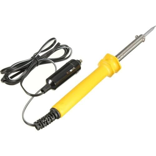 30W 12V DC Electric Soldering Iron Handle Heat Pencil Solder Station Rework Lighter Socket Auto Car Repair Solder Iron Tool