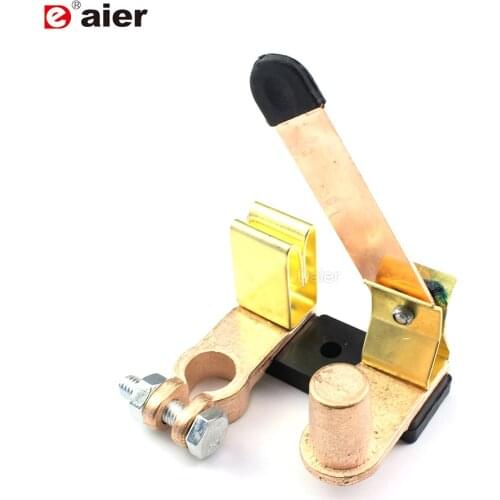 Daier Top Post Knife Blade Master Switch 12V/24V Battery Disconnect Switch Isolator Power Cut Off for Marine Car Boat RV ATV