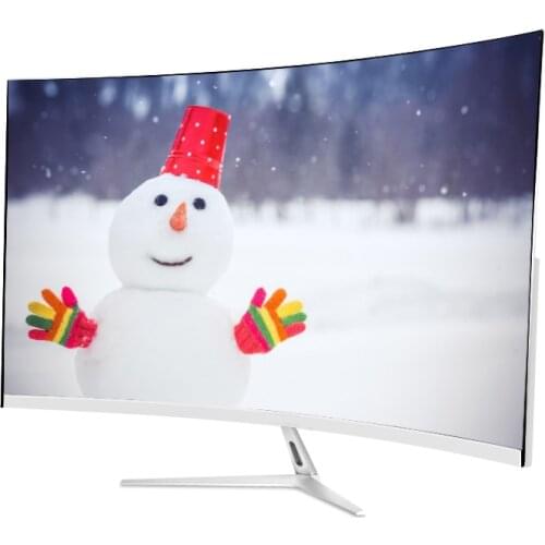 Professional Computer Curved Monitor Screen Gaming Computer Monitor Display 24 Inch LED Desktop PC Game Monitor