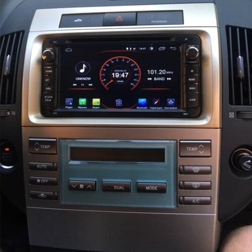 Frame android 10.0 dvd player car radio for Toyota Corolla Verso 2006 Car GPS verso 2004 2007 2008 2009 multimedia tape recorder