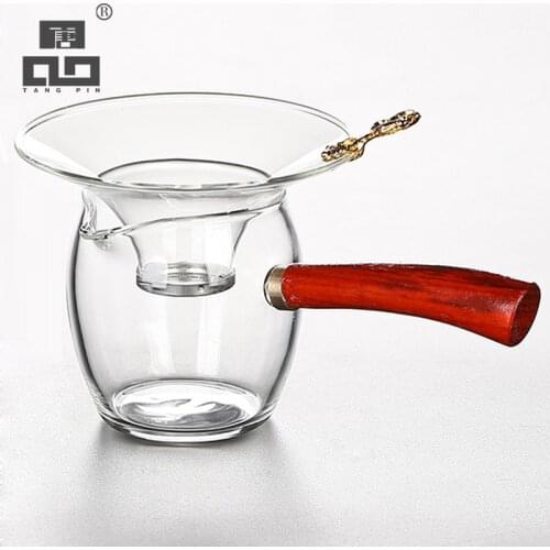 TANGPIN heat-resistant glass tea infusers tea pitcher chahai tea strainers glass tea accessories