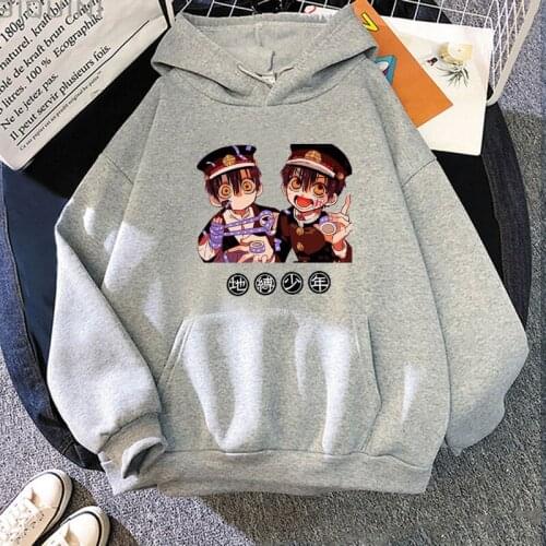 Kawaii Anime Toilet-Bound Hanako-Kun Hoodie Sweatshirt Men Women Pullover Printing Unisex Hip Hop Hight Quality Clothes 300