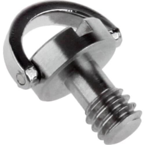 Screw Connecting Adapter 1/4" For SLR DSLR Camera Shoulder Sling Neck Strap Schroef D-Ring Voor Camera Statief Monopod Quick