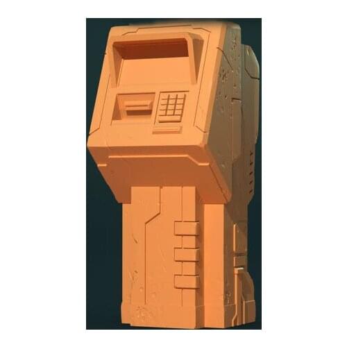 1/20 Resin Model Figure GK，ATM , Unassembled and unpainted kit