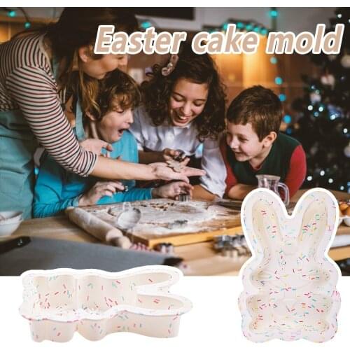 1pc Cake Mold Easter Silicone Mold Cake Tools Diy Color Silicone Qifeng Animal Shape Cake Mold Easter Day Cake Bunny Cake Tool