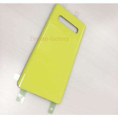 100PCS Good Quality Back Glass Rear Cover Battery Door With Adhesive for Samsung Galaxy S10 Plus S10e free DHL
