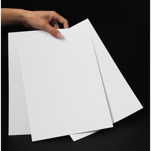 A4 Painting White Cardboard Thick Cardboard Double-sided Manual Cardboard Hard CardboardDrawing Print Business Card Paper 230g