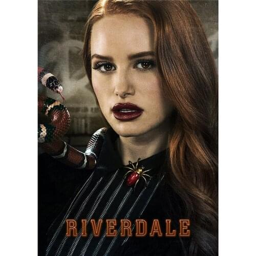 Full Diamond 5D Diamond Embroidery Riverdale Character Poster Picture Cross Stitch Kit DIY Diamond Painting Picture Decoration