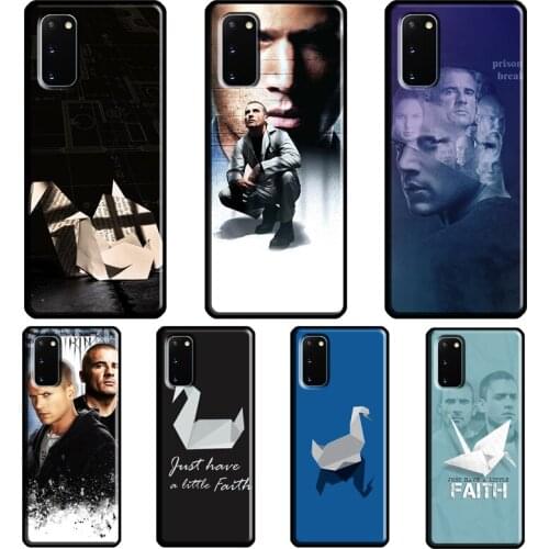 Prison Break Case For Samsung Galaxy S8 S9 S10 Plus S20 FE S21 Ultra Note 20 Note 10 Plus Soft Cover