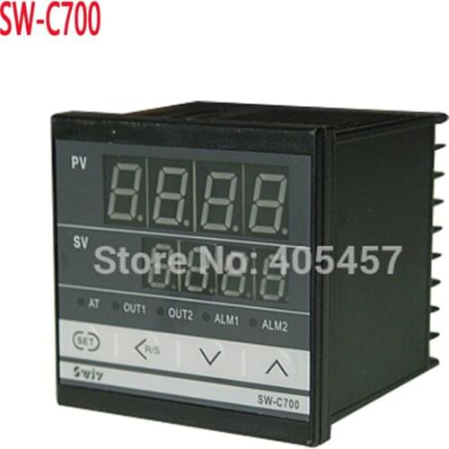 SW-C700 intelligent temperature controller,multi-function regulator temperature instrument 72*72*100mm