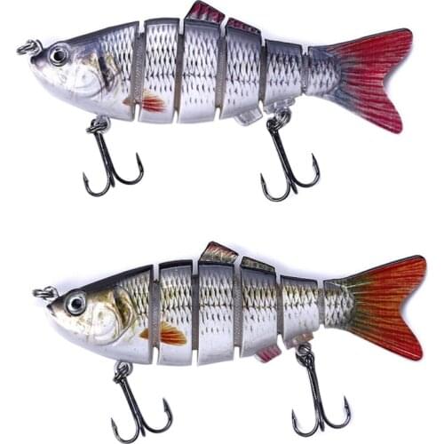10cm/18g Fishing Lure Sinking Wobblers Multi Jointed Swimbait Hard Baits for Fishing Tackle Tools Pesca Artificial Fishing Lure