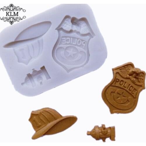 KLM Cowboy Hat Badge Organic Resin Mold Clay Tool Cake Decoration Tool Chocolate Biscuit Tool Fondant Tool