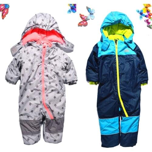 2020Sale Top Fashion Full Hooded Polyester Unisex Child Male Fashion One Piece Suspenders Thickening Skiing Underwear Ski Suit