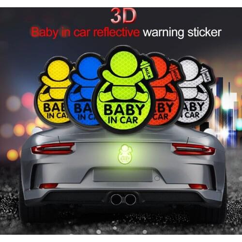 Loen Stickers Baby In The Car