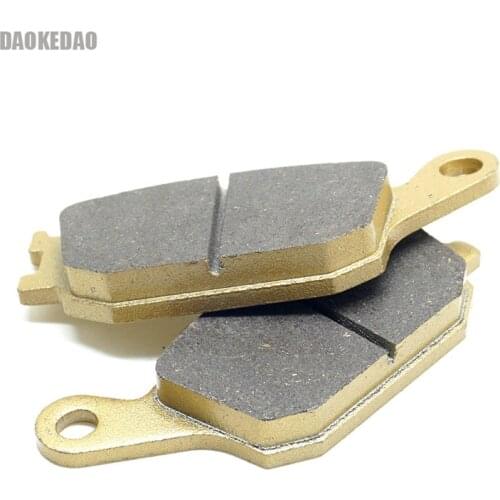 Motorcycle Rear Brake Disc Pads Set for Honda CB750F F2 NC700 CB900F CBR900RR CBR954RR CBR1000RR CB1000 CB1100 CBF1100 CB1300