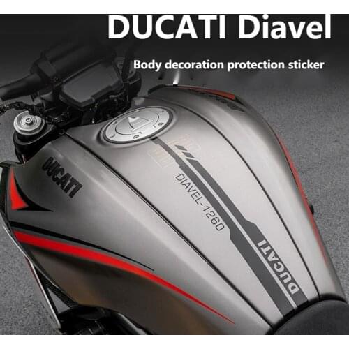 Motorcycle Engraving Decal Protective Sticker Whole Body Film Decoration and Modification for Ducati Devil 1260