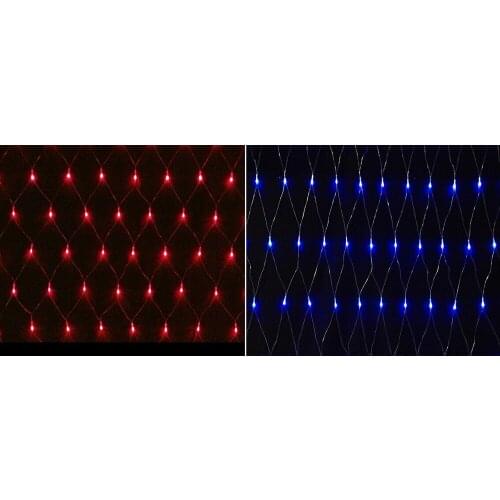NEW 1.5*1.5m 96 LED Net Sring lights 110V/220V Fairy Garland for Party Holiday Wedding Christmas Xmas Decoration Free shipping