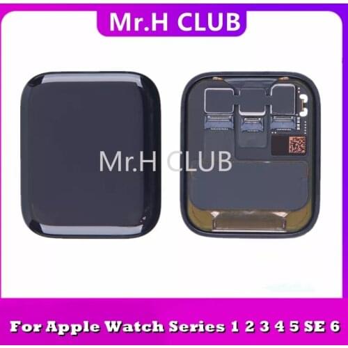 Mr.H LCD Display For iWatch Series 1 2 3 4 5 6 Replacement 3D Touch Screen Digitizer Assembly For Apple Watch S1 S2 S3 S4 S5 S6