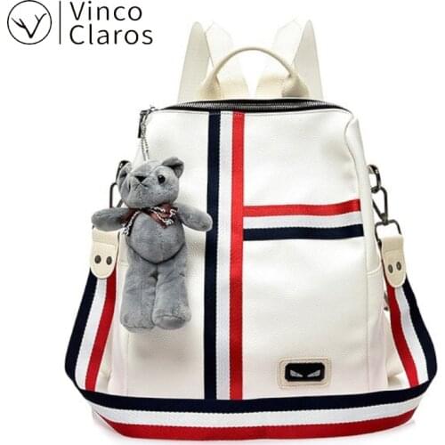 Luxury Backpack for Women Leather Mochila High Quality Designer Back Pack Travel Large Capacity Bagpack Bookbag Vintage Brand