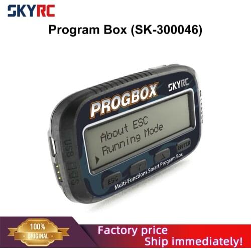 SKYRC PROGBOX Six-in-one Smart Program Box for RC Model ESC Setting Servo Motor KV/RPM Tester Lipo Battery Monitor SK-300046