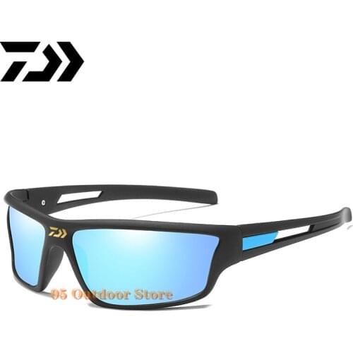 DAIWA Fishing Sunglasses Polarized Mens Driving Male Sun Glasses Hiking Fishing Sports Classic Glasses UV400 Eyewear With Box