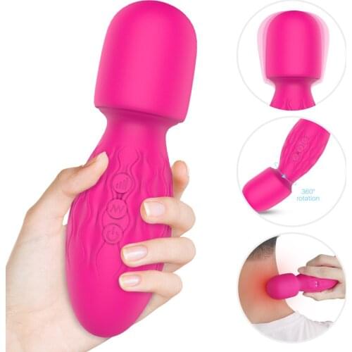 New Arrive Powerful Waterproof Vibrator for women Big Head Magic AV Wand Massager Clitoris Stimulater Female Adult Sex Toy