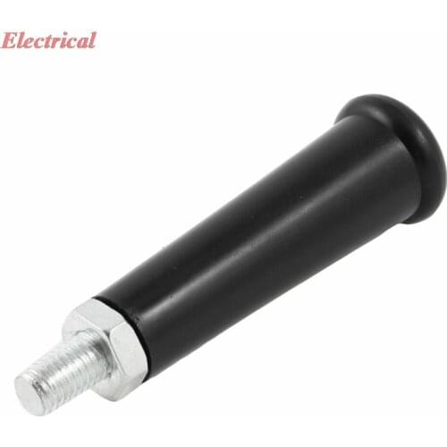 1pc Milling Machine Screw On 10mm Male Thread Revolving Handle Hand Grip