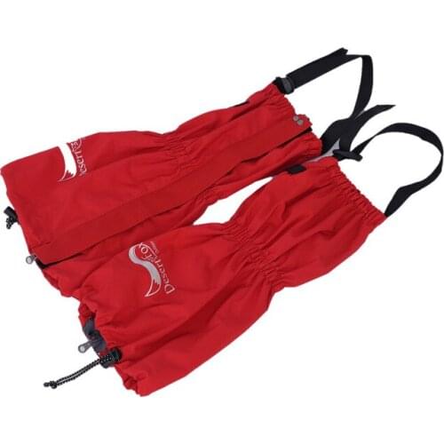 Waterproof Outdoor Walking Gaiters Climbing Hunting Legging Leg Cover Wraps snow cover anti- adhesive wear gloves Snake bites