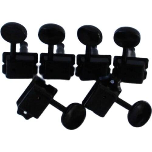 WILKIINSON Deluxe 6 Inline Black Vintage Tuners for ST/TL WJ-55