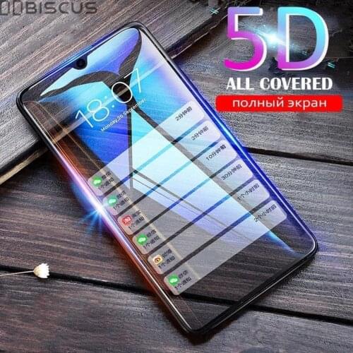 5D Full Glue Tempered Glass For Xiaomi Mi A3 A2 Lite Mi 9 Lite 8 Note 10 9T Pro Screen Protector Protective Glass Redmi 5 Plus