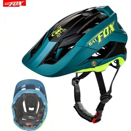 Batfox Bike Helmets Bicycle Helmet Ultralight Bike Adult In-mold Cycling Road Mountain Matte Men Women Bicycle MTB Bike Helmet