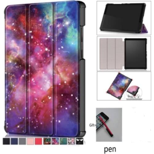 Ultra Slim PU Leather Cover Case for Lenovo TAB M8 Tablet TB-8505X Magnetic Cover for 2019 Released Tablet Tab M8 TB-8505F + pen