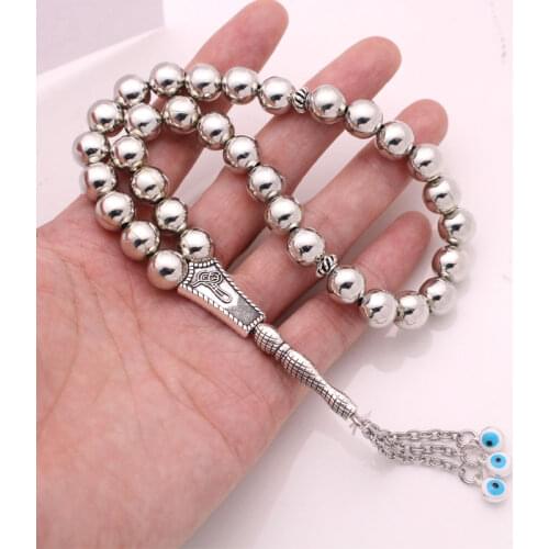 Islam turkish evil eye Rosary hamsa hand of fatima Ottoman Turkish Prayer 33 beads tasbih bracelets