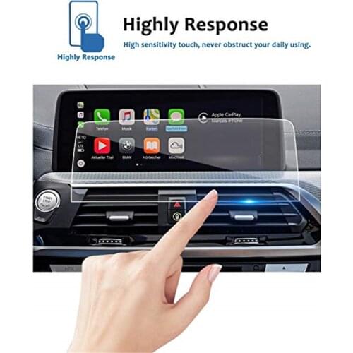 For BMW 2019 X4 G02 10.25-Inch Car Navigation Screen Protector Clear Tempered Glass